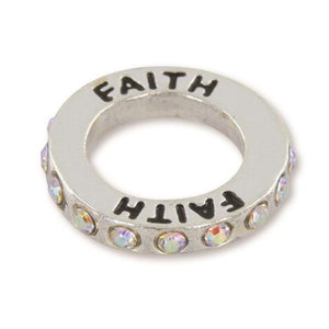 Infinity Charm -Necklace Charm - Faith