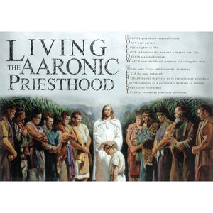 Living the Aaronic Priesthood Art Print