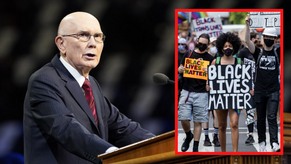Dallin H. Oaks states that Black lives matter is an "Eternal truth all reasonable people should support."