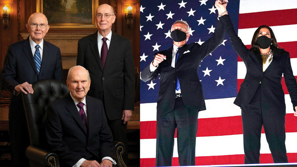 The First Presidency Congratulates President-elect Joe Biden