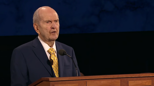 President Russell M. Nelson says "Go Forward With Faith" in 2020