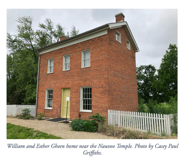 William and Esther Gheen Home : Nauvoo Illinois Church History Travel Guide