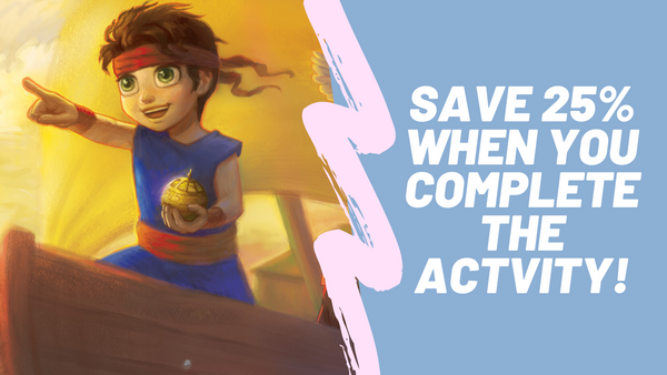 Get 25% OFF when you Complete the Come Follow Me Activity!