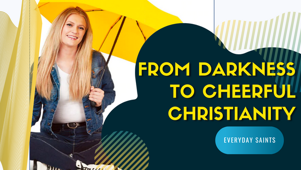 A Little Girl Engulfed by Darkness, Finds Christ