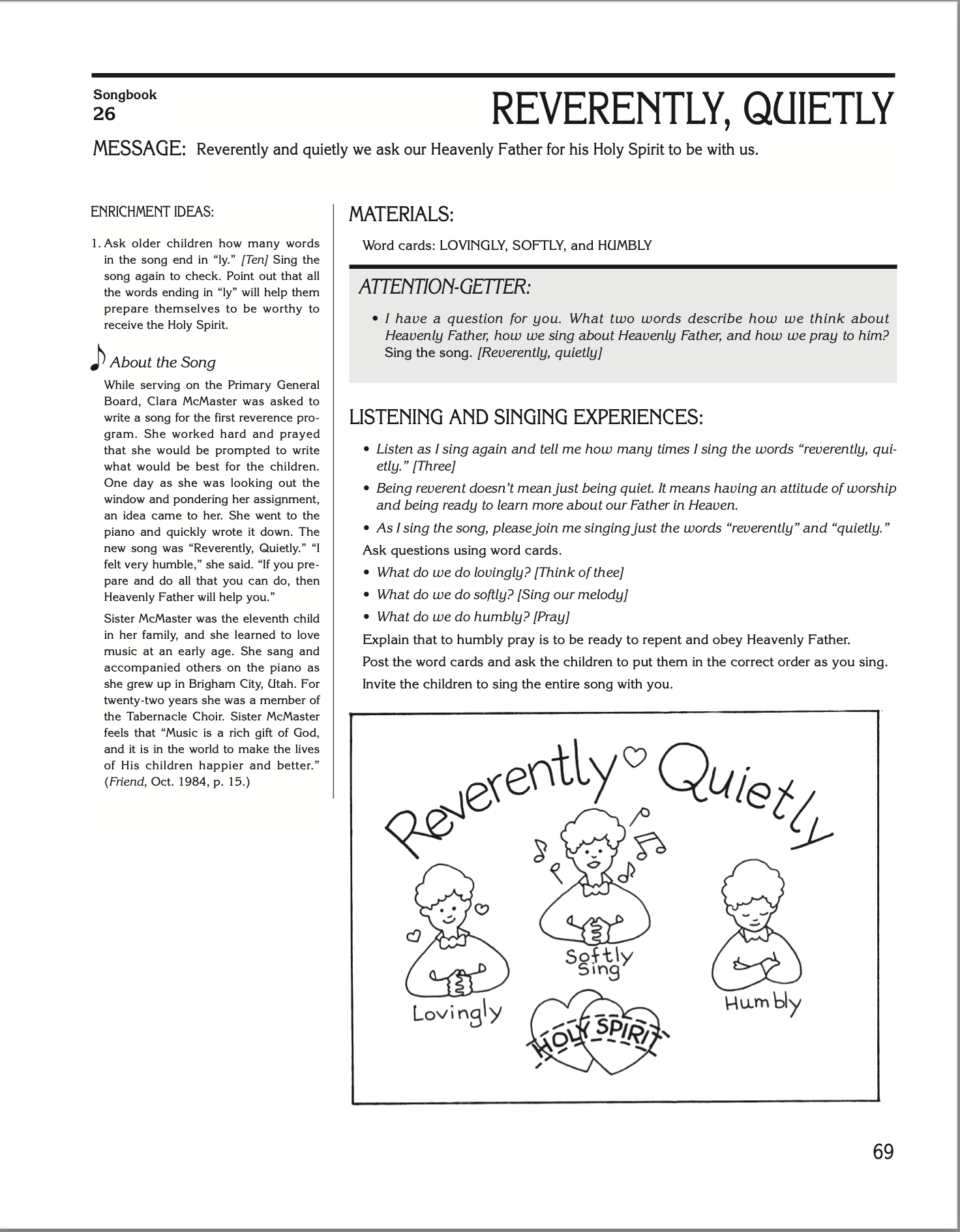 A Children's Songbook Companion