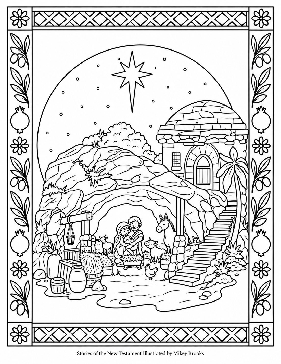 Free New Testament Coloring Book (Downloadable)