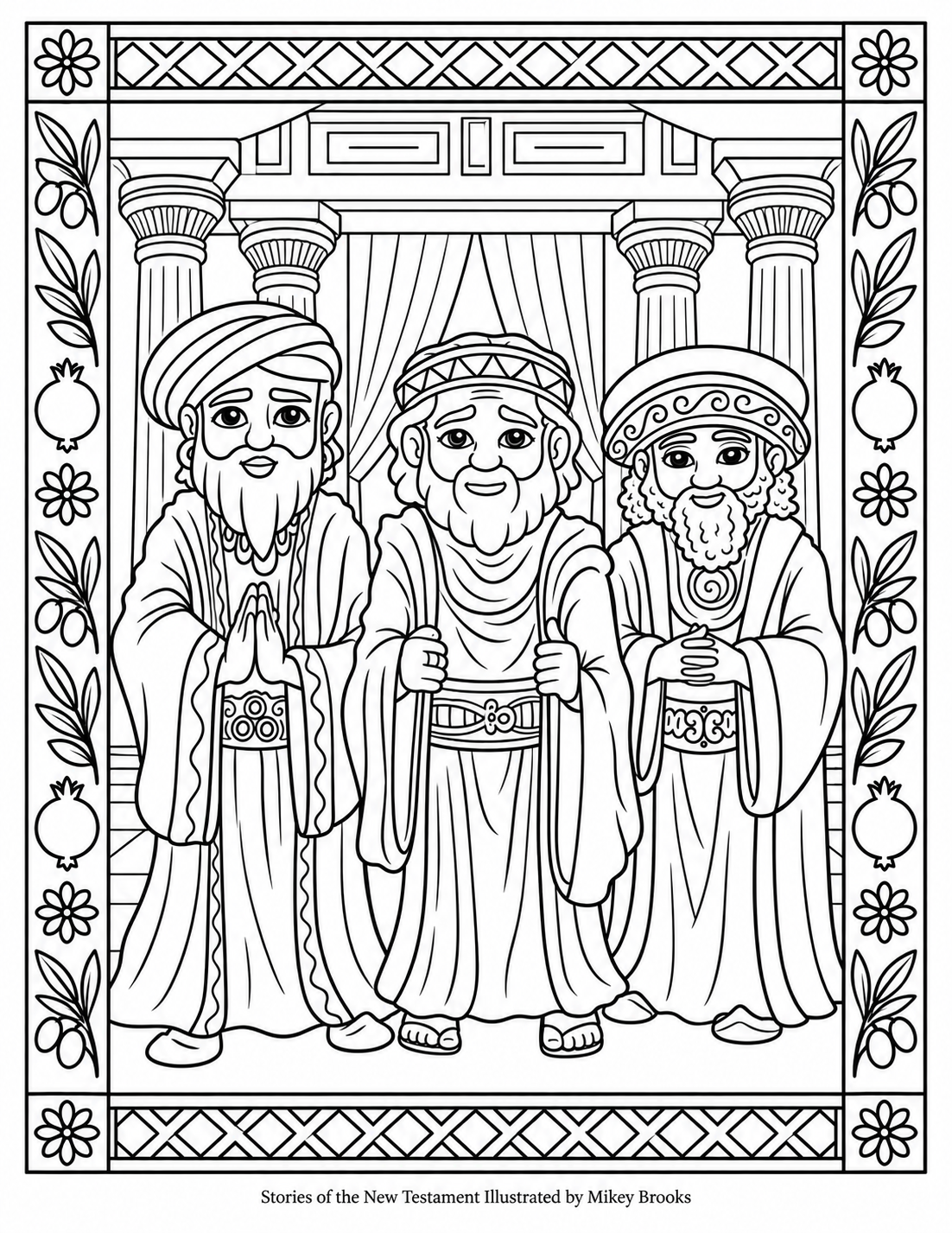 Free New Testament Coloring Book (Downloadable)