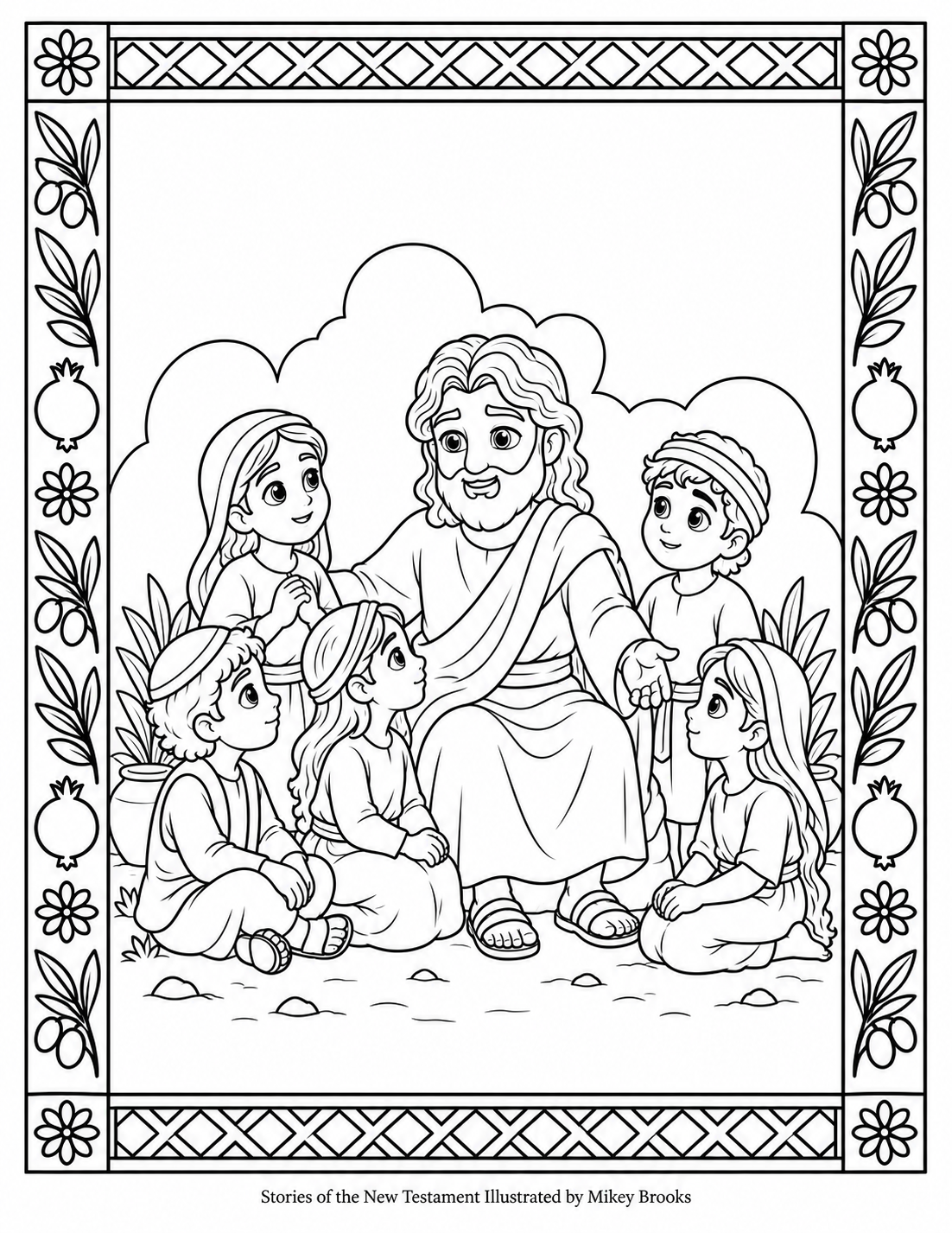 Free New Testament Coloring Book (Downloadable)