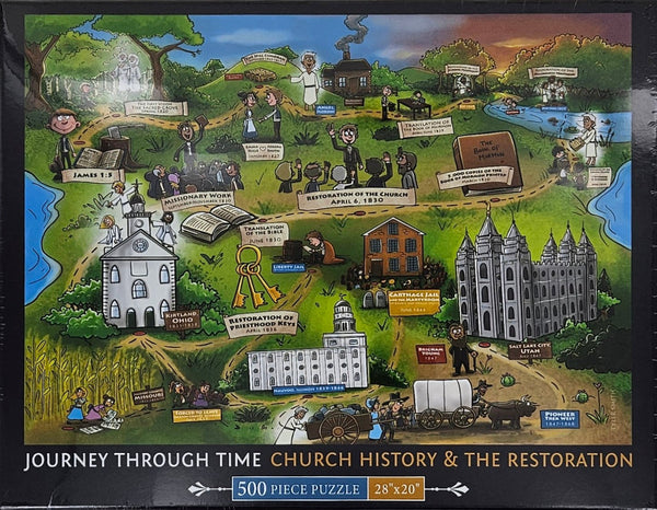 Journey Through Time Church History 500 piece puzzle