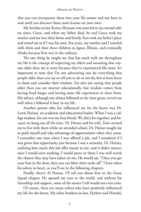 Choose to Thrive: Life's Views From High Camp