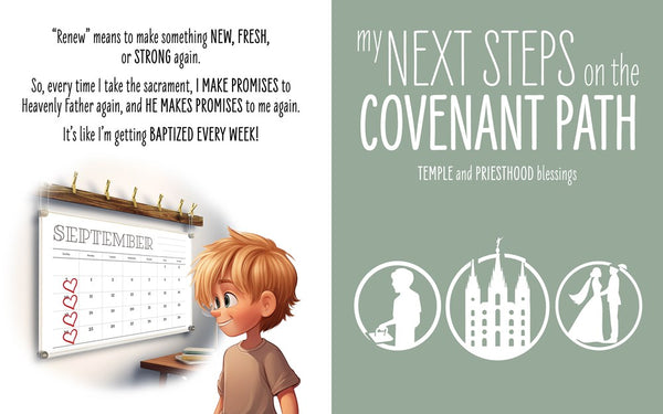 My First Steps on the Covenant Path (Boy Version)