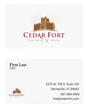 Custom Business card with logo