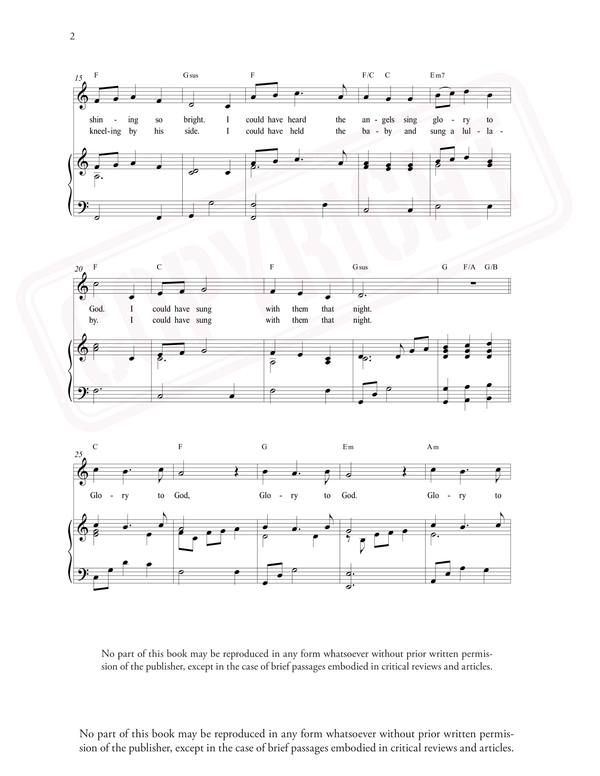 If I Were at the Manger - Sheet Music (Download)