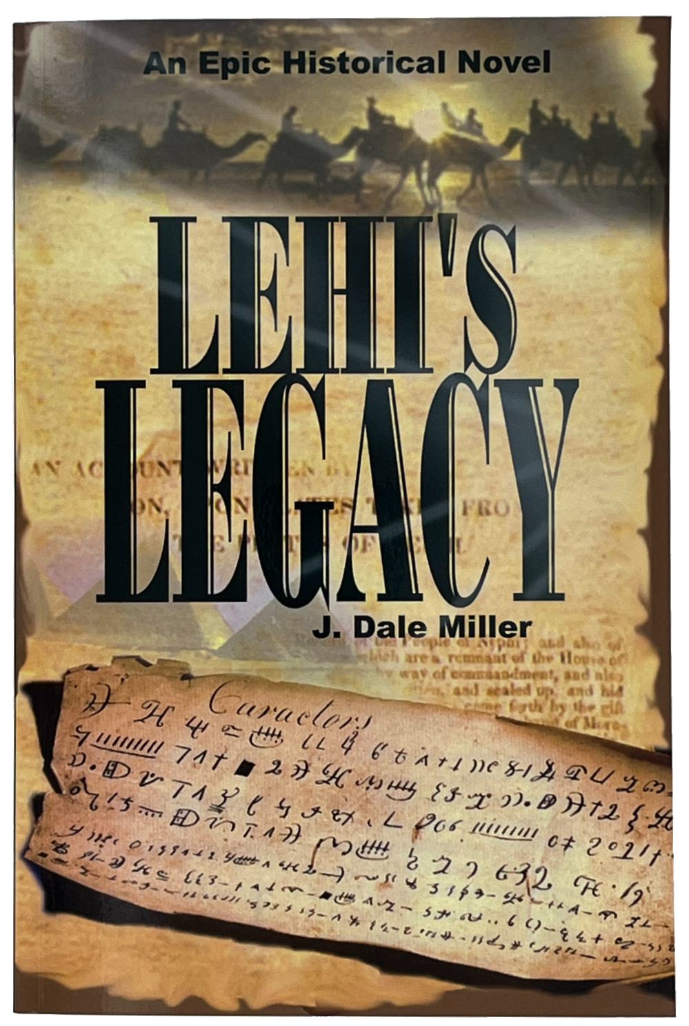 Lehi's Legacy historical novel, book cover.
