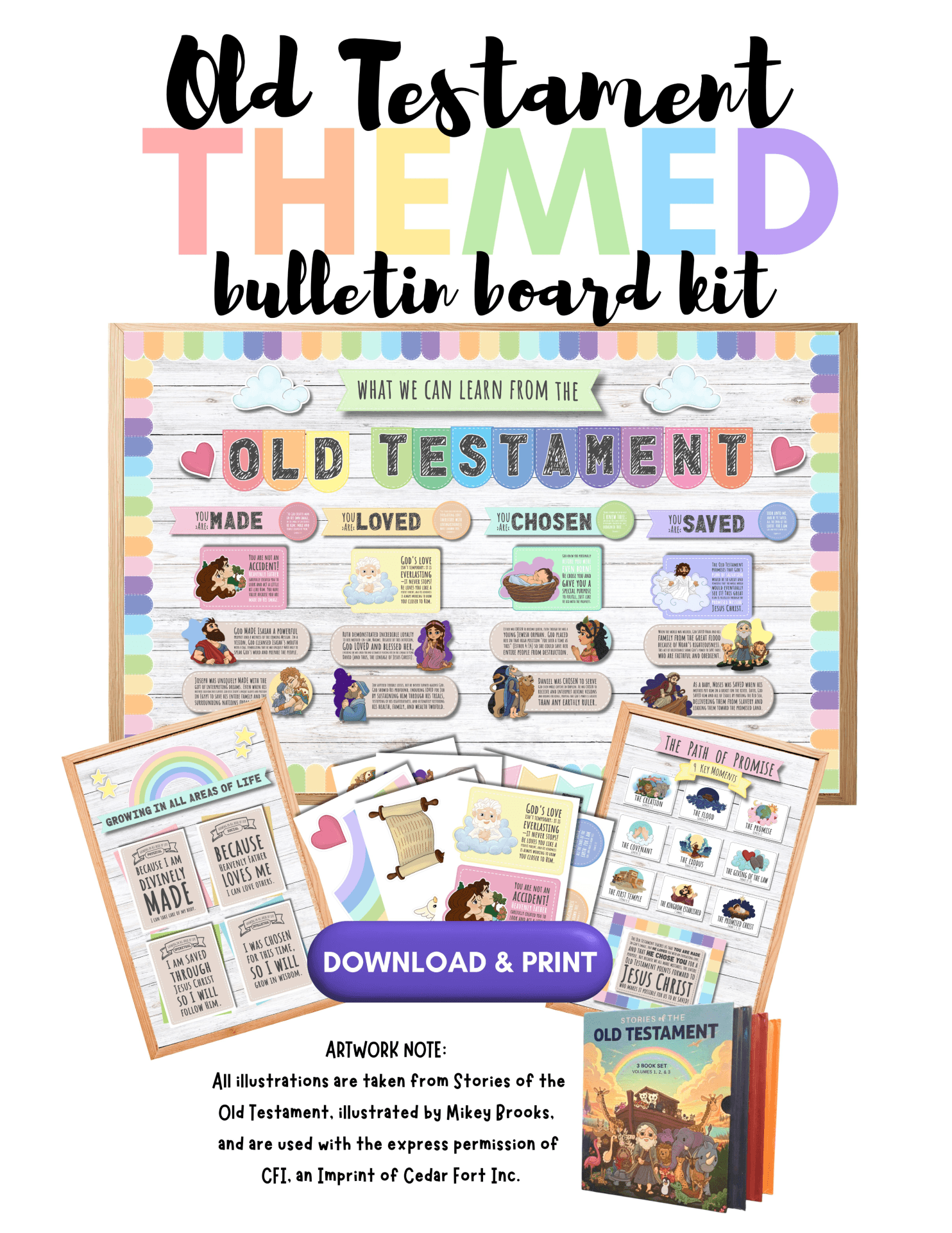 Old Testament Primary Bulletin Kit