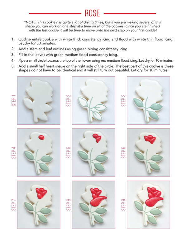 Beginners and Beyond: Step by Step Cookie Creation