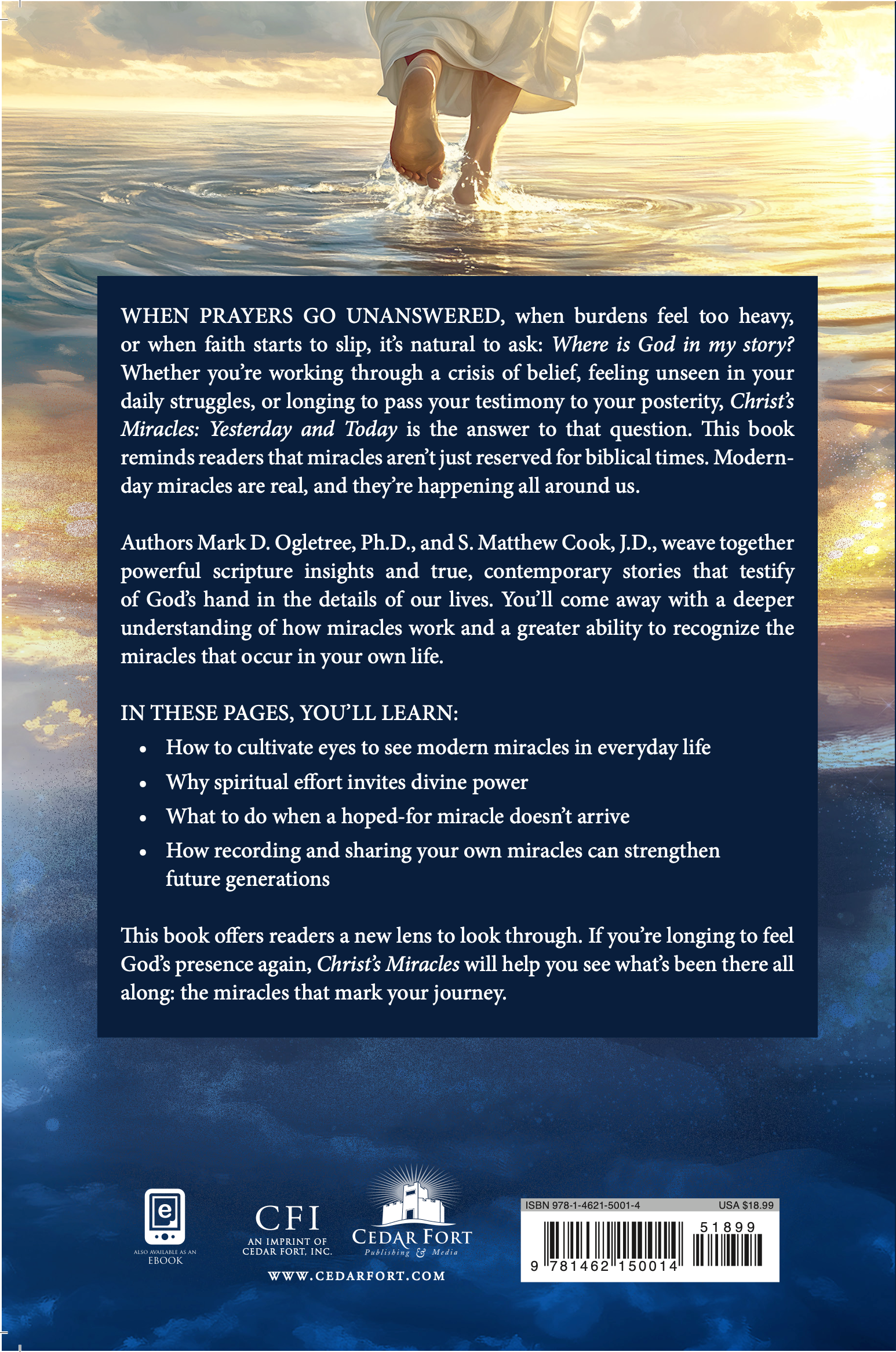 Christ's Miracles: Yesterday and Today