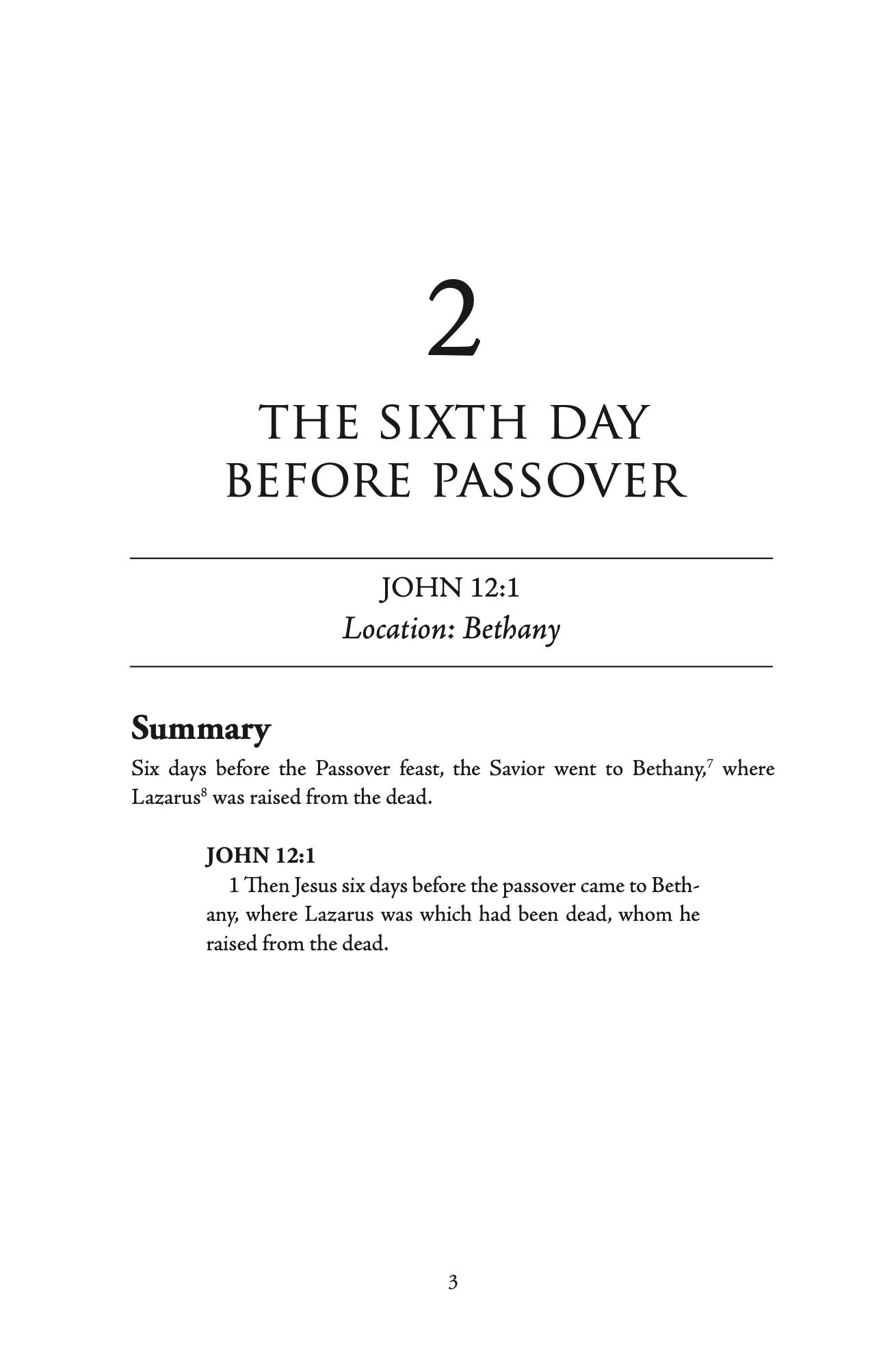 The Last Week: Atonement and Resurrection