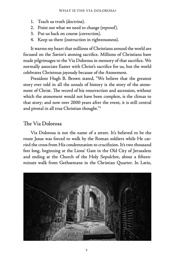 Via Dolorosa: Christ's Path to the Cross