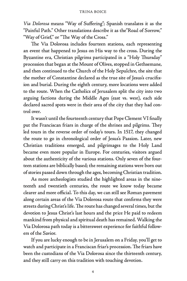 Via Dolorosa: Christ's Path to the Cross