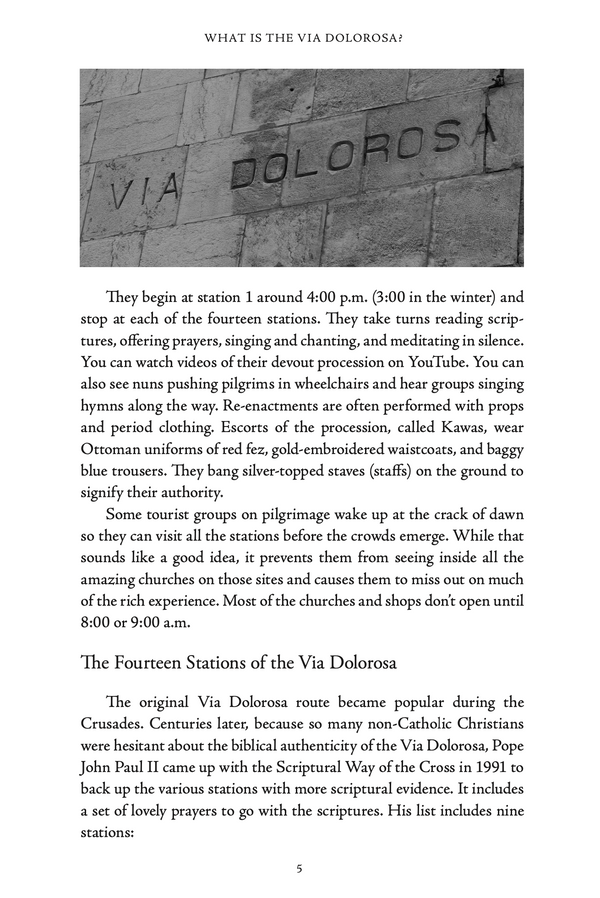 Via Dolorosa: Christ's Path to the Cross