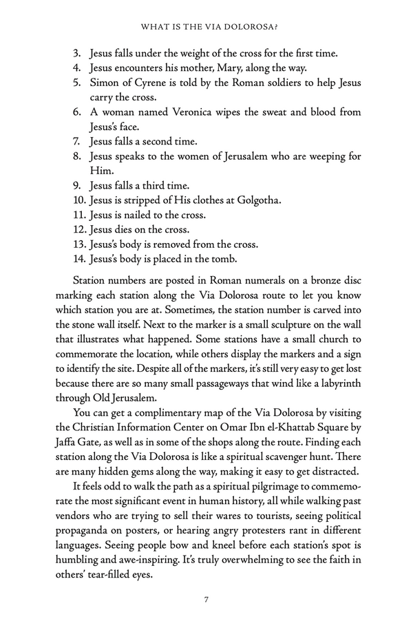 Via Dolorosa: Christ's Path to the Cross