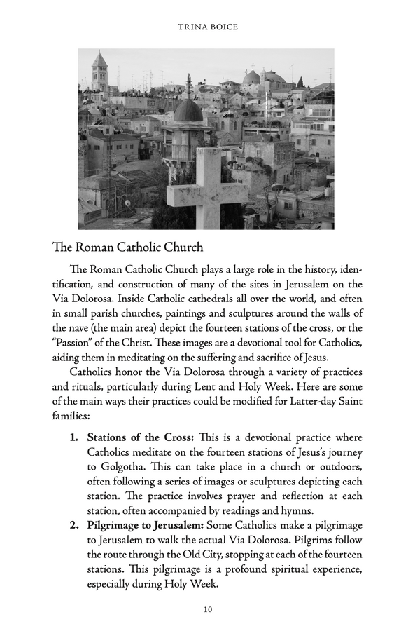 Via Dolorosa: Christ's Path to the Cross
