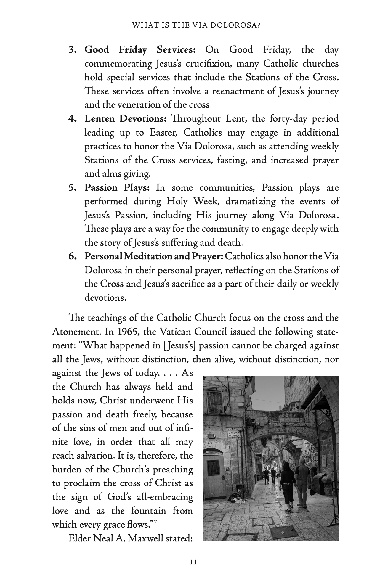 Via Dolorosa: Christ's Path to the Cross