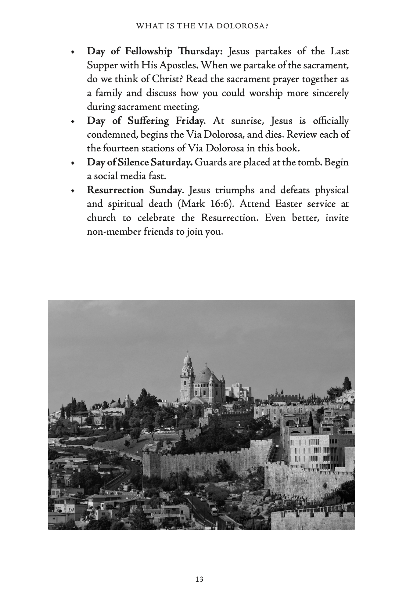 Via Dolorosa: Christ's Path to the Cross