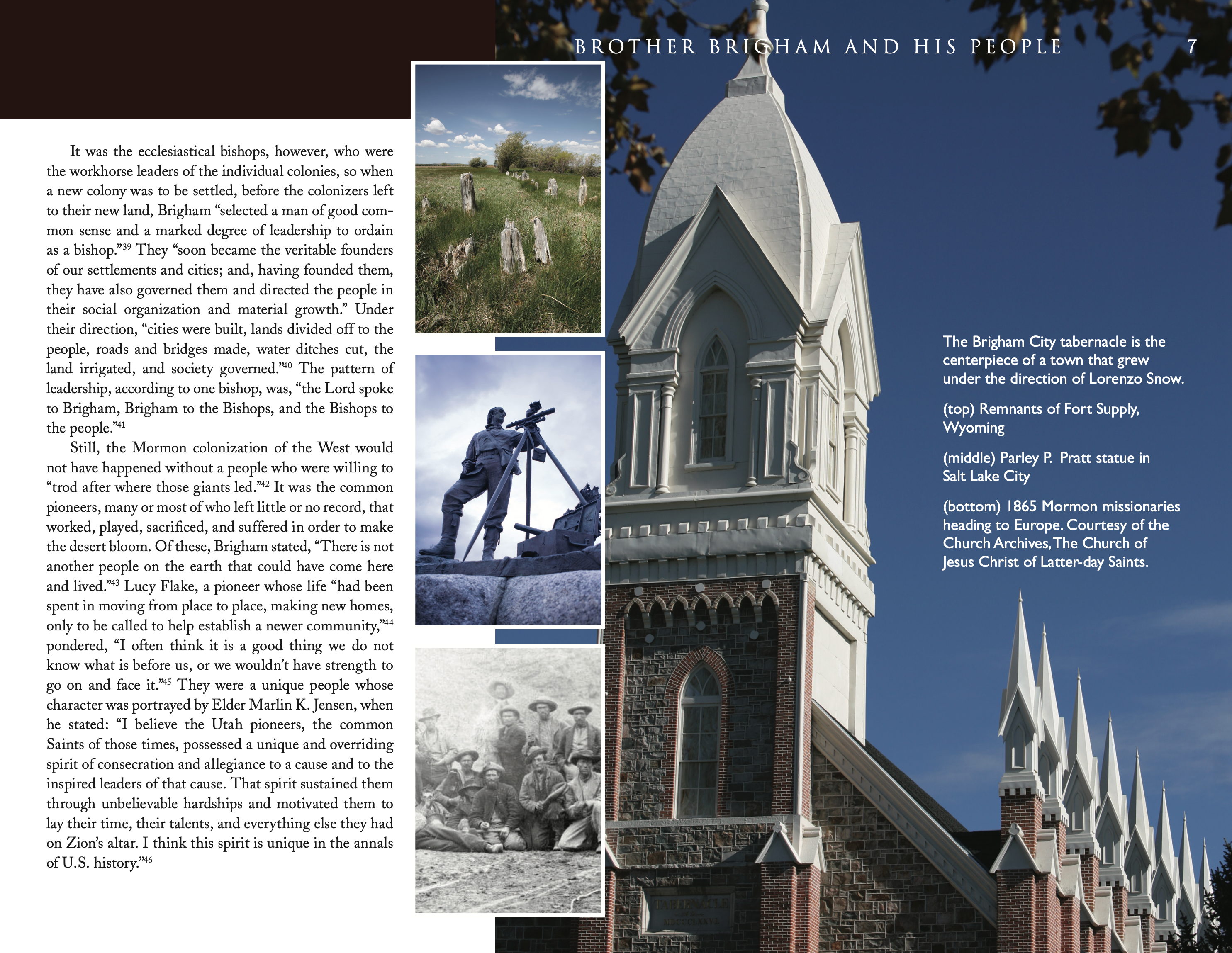 Come, Come Ye Saints: Images of the Western Mormon Colonization