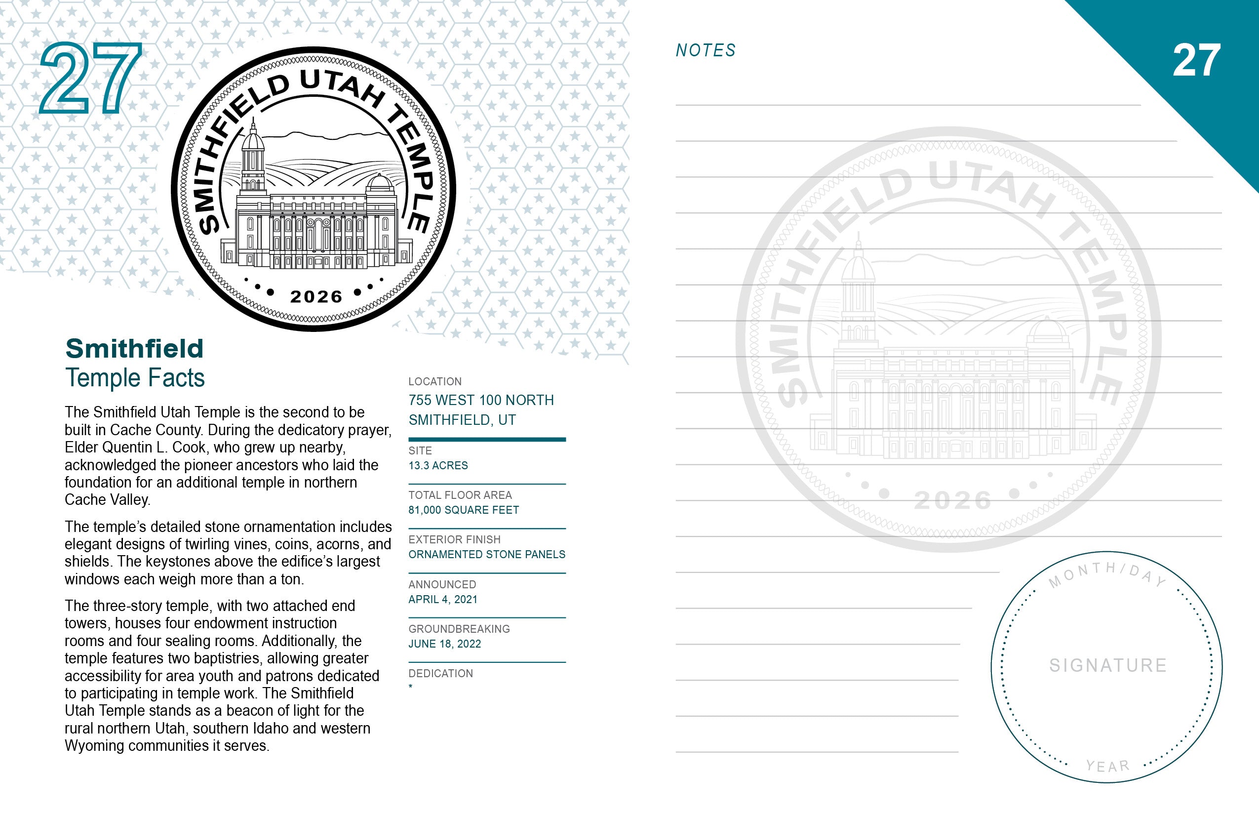 Utah Temples Passport Updated (2025)