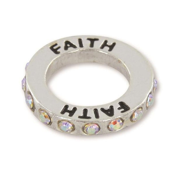 Infinity Charm -Necklace Charm - Faith - Cedar Fort Publishing & Media