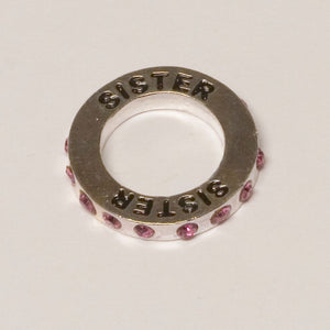 Infinity Charm - Necklace Charm - Sister