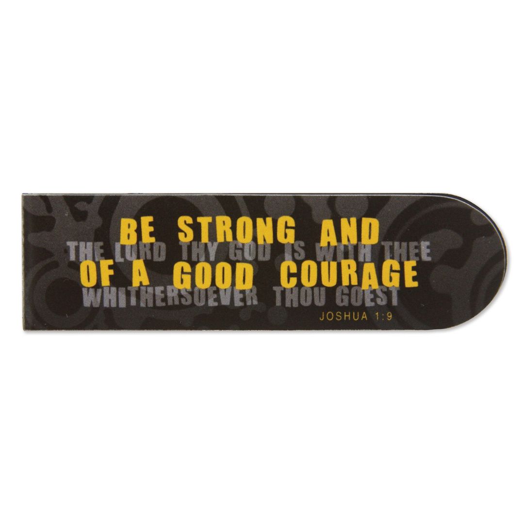 Be Strong and of a Good Courage - Magnet - Line Marker
