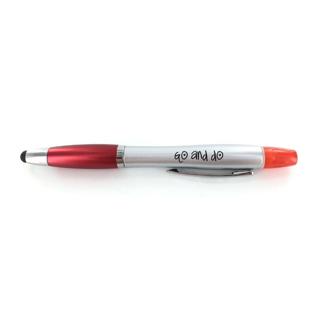 Go and Do - Pen - Missionary - Highlighter - Red - Cedar Fort Publishing & Media