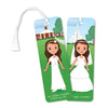 Baptism to Temple Marriage - Bookmark - 3D