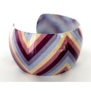 Layered Chevron - Bracelet - Cuff