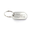 Press Forward - Keychain- Dog Tag