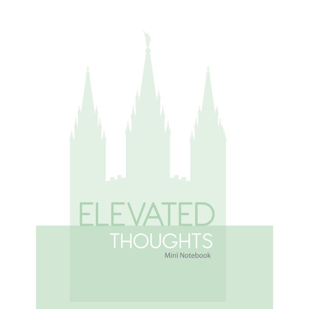 Elevated Thoughts - Notebook - Mini - Cedar Fort Publishing & Media
