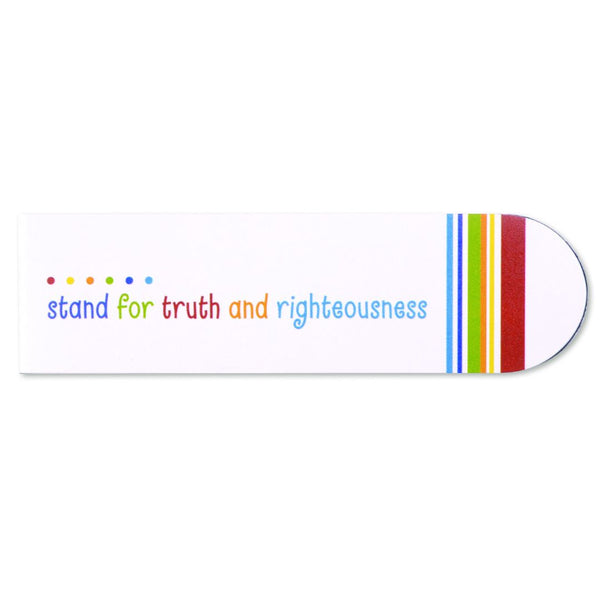 Stand For Truth and Righteousness - Magnetic Line Marker - Cedar Fort Publishing & Media