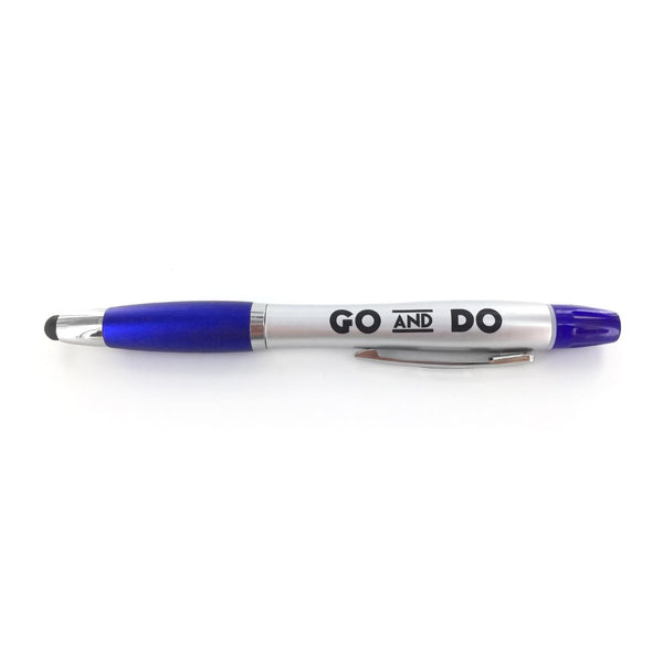 Go and Do - Pen - Missionary - Highlighter - Blue - Cedar Fort Publishing & Media