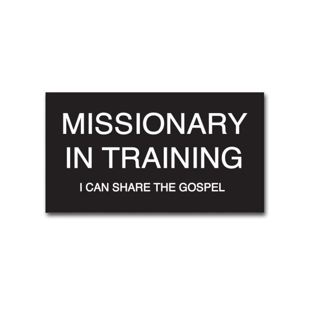 Missionary in Training Slip-on Badge - Cedar Fort Publishing & Media