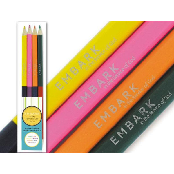 Embark in the Service of God - Pencils - Bi-Color - Cedar Fort Publishing & Media