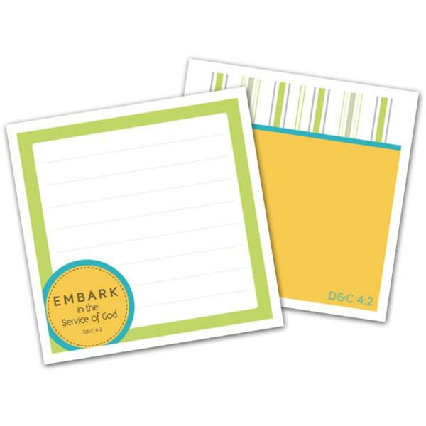 Embark in Service of God - Sticky Notes - Cedar Fort Publishing & Media