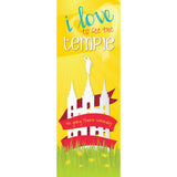 I Love to See the Temple - Bookmark