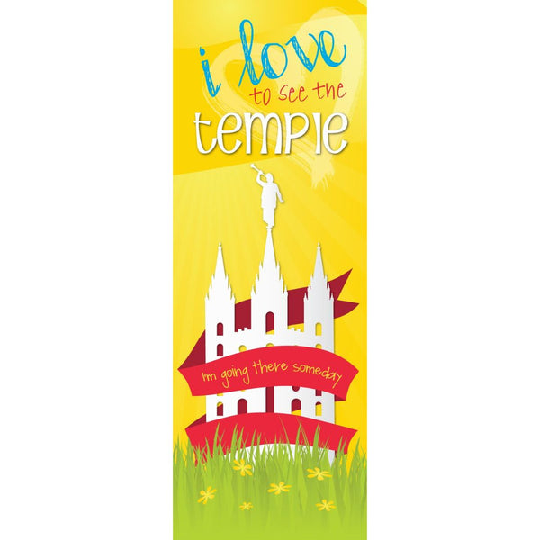 I Love to See the Temple - Bookmark - Cedar Fort Publishing & Media