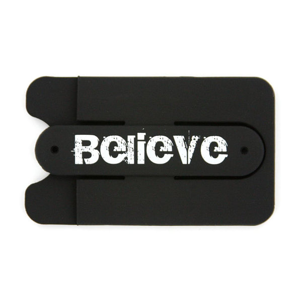 Believe - Smart Wallet w/Phone Stand - Black - Cedar Fort Publishing & Media