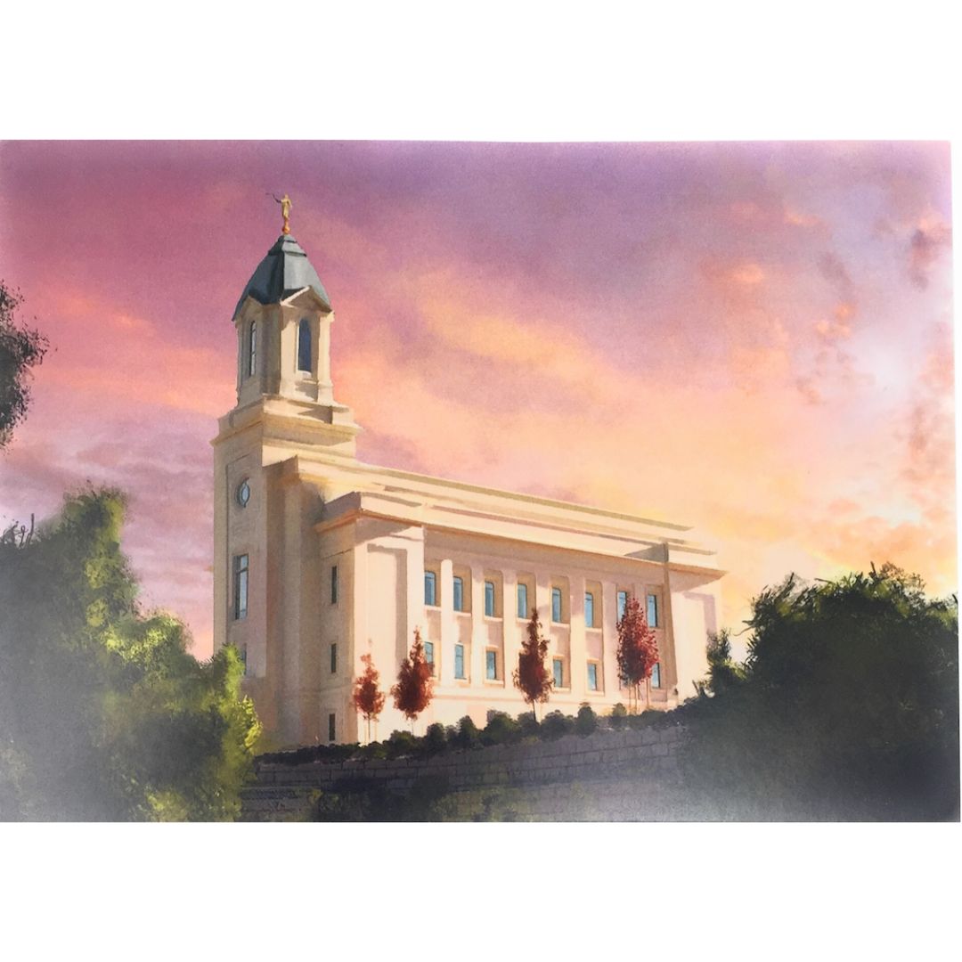 Cedar City Temple (Art Print)