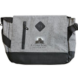 Messenger Bag w/CFI Logo Grey/Black