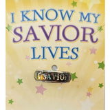 I Know My Savior Lives Mood Ring -Size 7